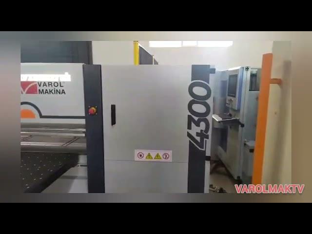 Ayza Mızrak Lanza P4S Panel Ebatlama Makinası Varol Makina Showroom Kurulum- Panel Beam Saw Test Run