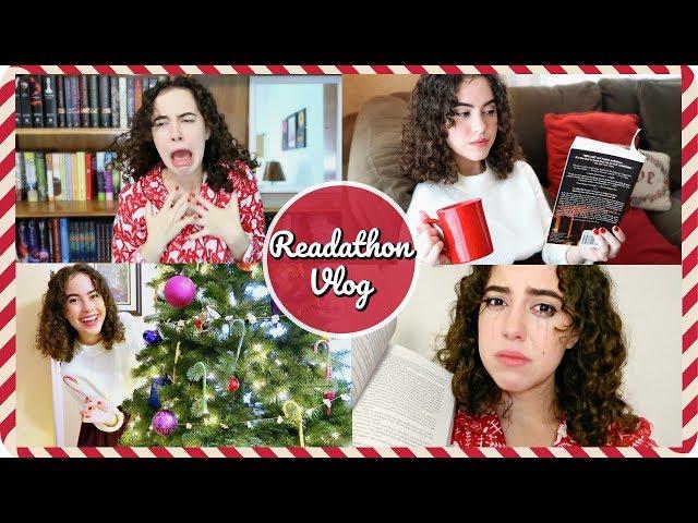 READING FOR 24 HOURS | HOLIDAY READATHON VLOG