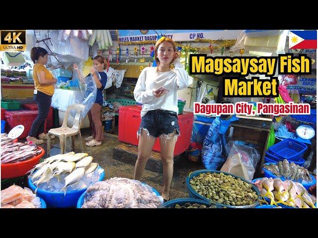 "How Much is Fresh Seafood in Dagupan?  Magsaysay Fish Market Price Reveal!"