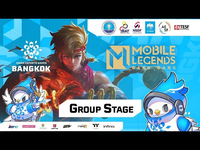  [ENGLISH] Live | Asian Esports Games 2024 | Women's Team MLBB | Day 1 | Group Stage