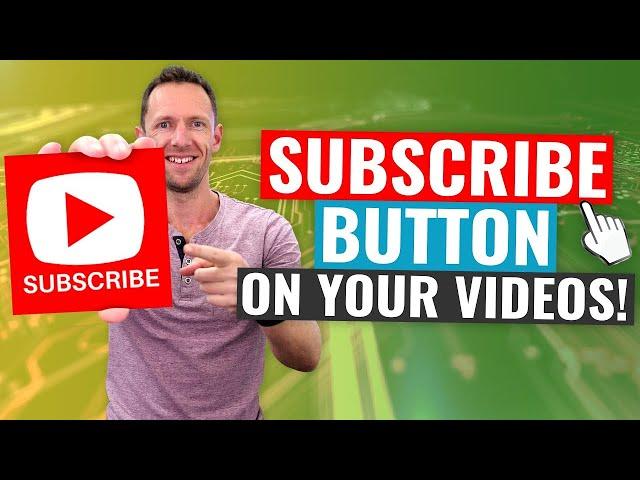 How to Add a Custom YouTube Watermark Subscribe Button to Videos!