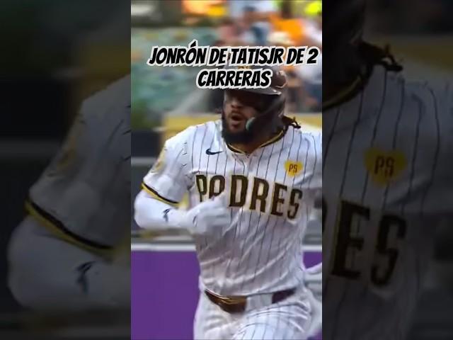 #fernandotatisjr  ABRE CON JONRON EN PLAYOFF DE MLB