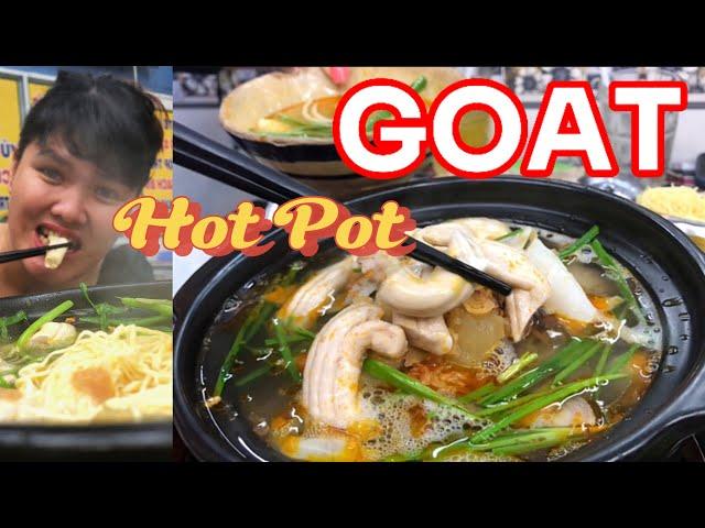 Amazing Vietnamese Hot pot - GOAT hot pot in rain so interesting