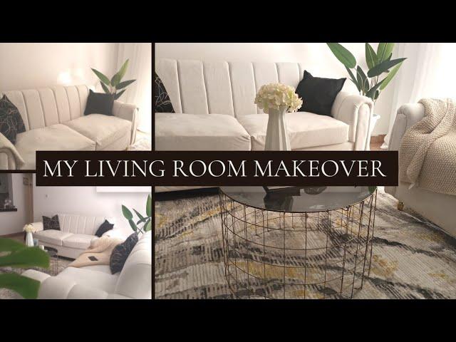 MY LIVINGROOM MAKEOVER ON A BUDGET// HOUSE TRANSFORMATION//MS WIT