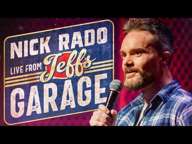 Nick Rado Live From Jeff's Garage (Full Comedy Special) | Clean Stand-Up Comedy | 2nd Comedy Special