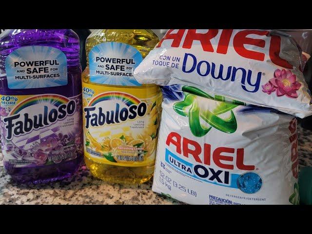 Ariel and Zote Flakes! Laundry Powder mix with Lavender and Lemon Fabuloso