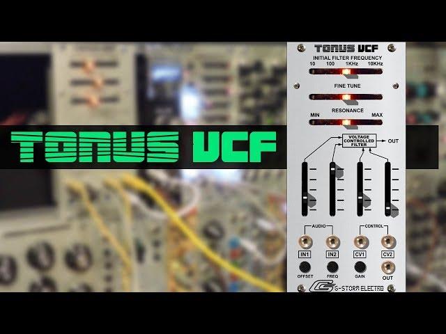 ARP 2600 Filter Adaptation - Tonus VCF Eurorack 4012 Module [Demo #2]