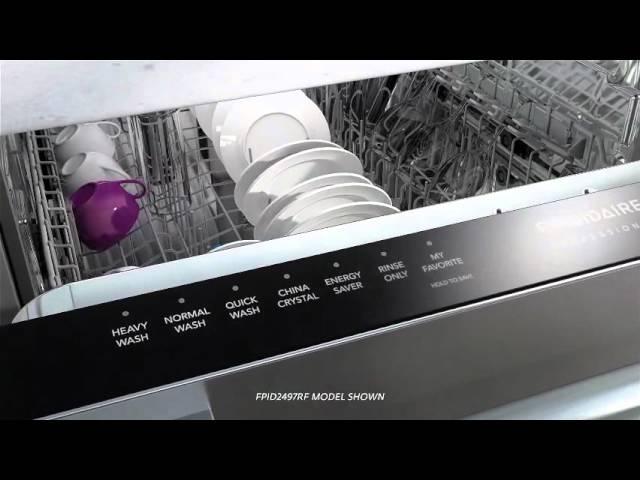 Frigidaire Professional Dishwasher Model FPID2497RF - Power Plus Dry Demo