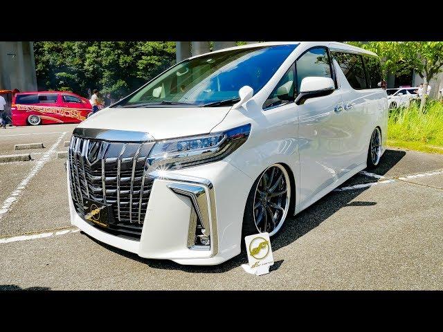 (HD)AIR FORCE JAPAN TOYOTA ALPHARD custom エアフォースジャパン 30系アルファードカスタム - アルヴェルミーティング2018