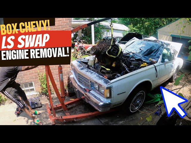 1984 caprice landau LS SWAP engine REMOVAL