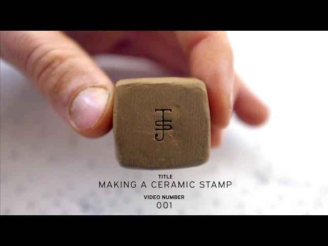 Milling a copper stamp for ceramics (ASMR version)
