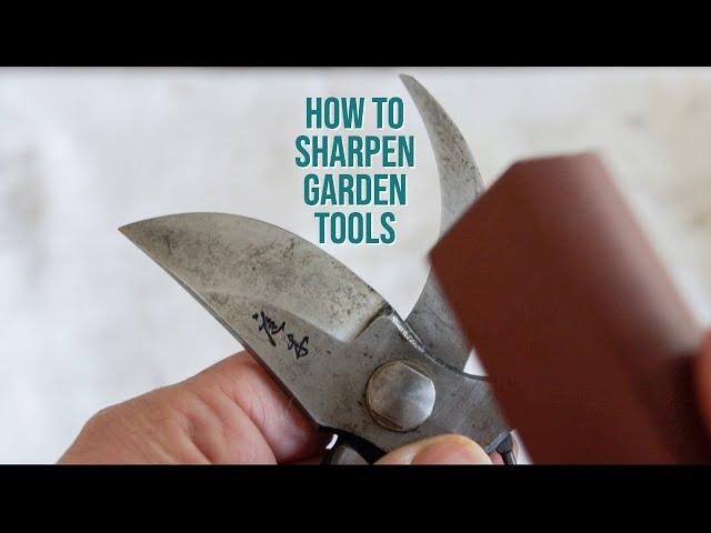 HOW TO SHARPEN PRUNERS | The Impatient Gardener