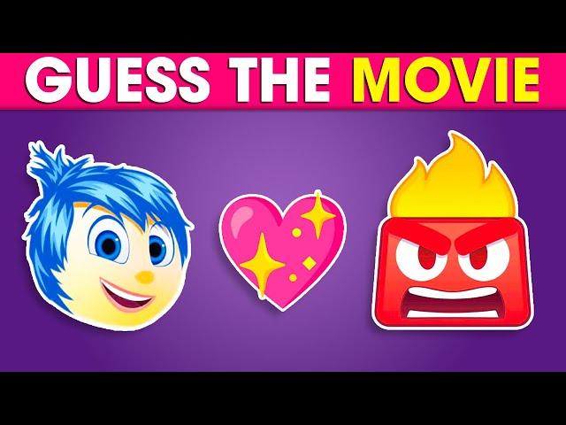 Guess the MOVIE by Emoji Quiz!  50 Movies Emoji Puzzles | Tiny Book