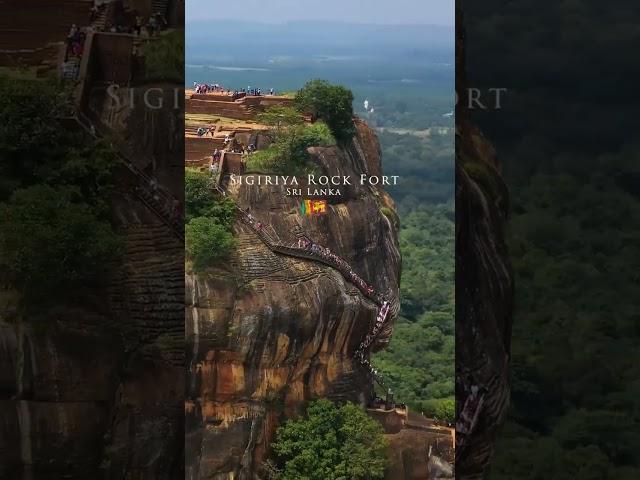 sigiriya rock fort in sri lanka #sljanithcreation