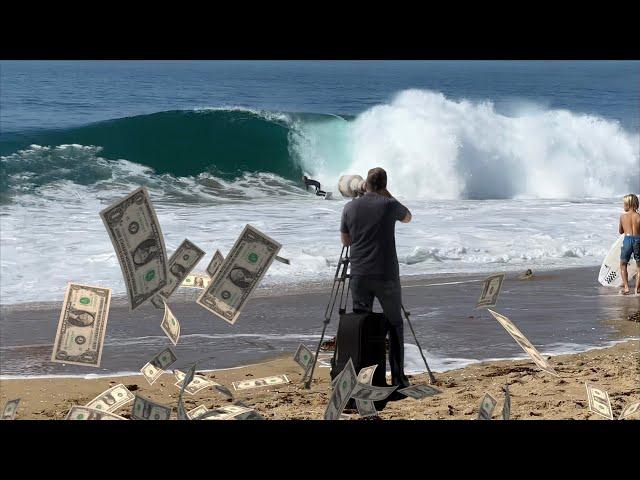 How I make money filming surfing