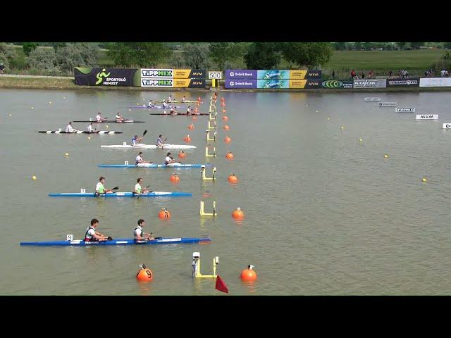 K2 Men 500m Final / 2024 Canoe-Kayak Sprint European Olympic Quali