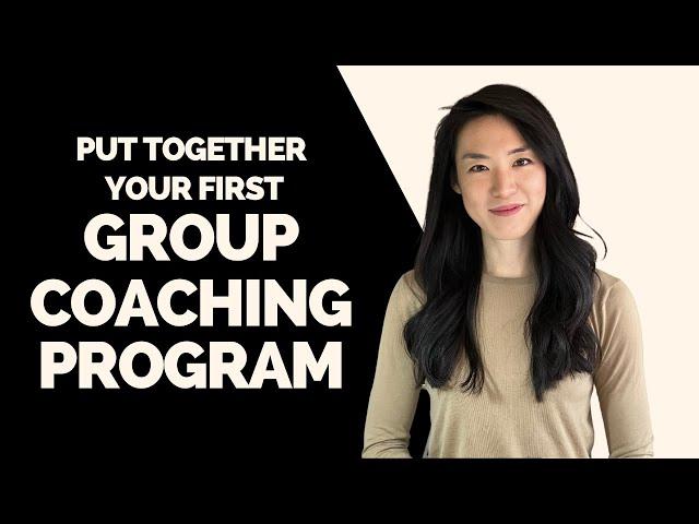 How to Create a Profitable Group Coaching Program in 2025 (WATCH THIS)