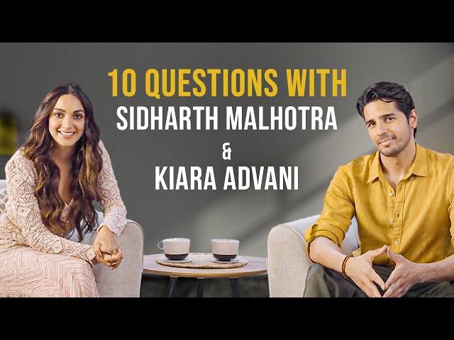 Sidharth Malhotra & Kiara Advani Answer 10 Questions | IMDb Exclusive