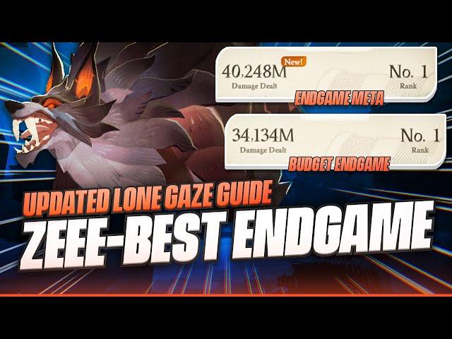 Zeee Best End-Game Meta Dream Realm Guide - Lone Gaze (Song of Strife)【AFK Journey】