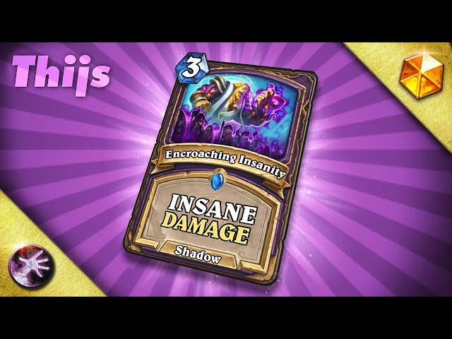 Watch me climb 900 ranks with a 77% Winrate with this broken deck! - Hearthstone Thijs