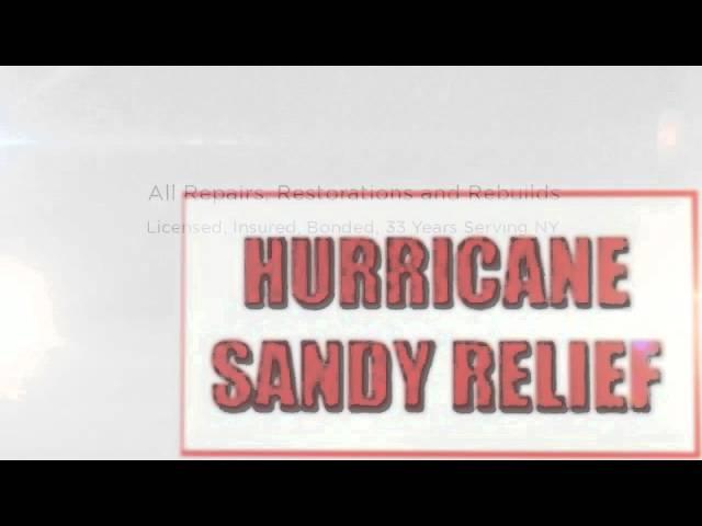 Hurricane Sandy Construction Company, Long Beach, Freeport Long Island Sandy Storm Contractor