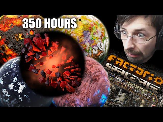 I played Factorio SPACE AGE for 350 hours. Here's what I built.