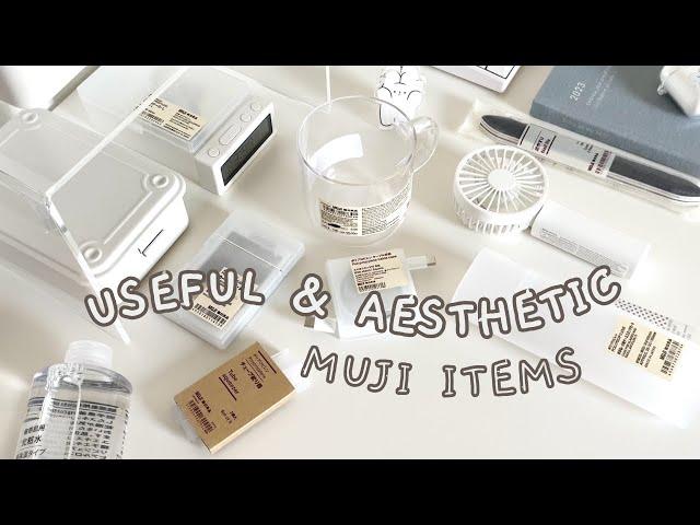 everyday muji items  [20 must haves]