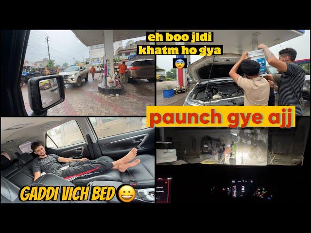 gaddi vich bed bna lya mahabir hona ne | anni jldi mukk v def | pind a gye | Dhillonpreet Vlog