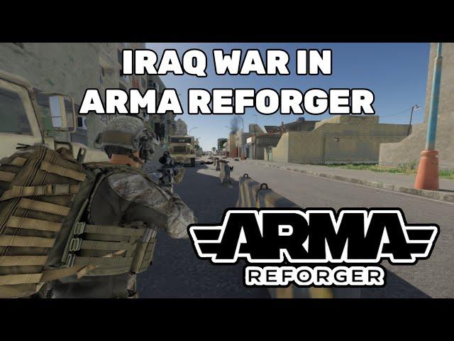 This Iraq Server Is INTENSE In ARMA REFORGER