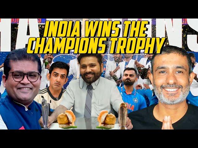 India Wins #championstrophy2025