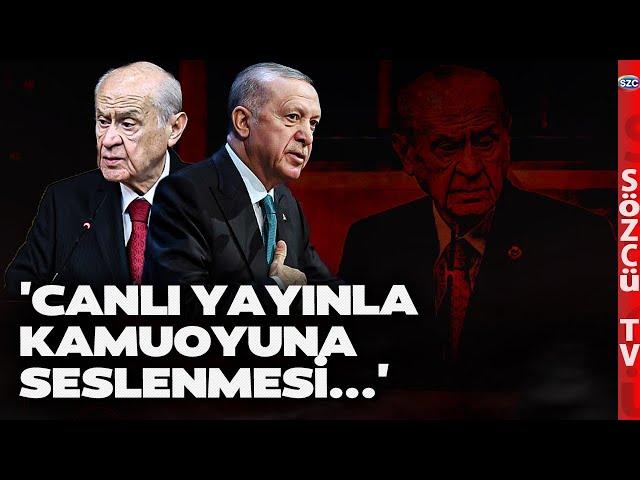 Vay Devlet Bahçeli Vay! Öcalan Sadece Başlangıç! Topu AKP'ye Attı! 'Siyasi Risk...'