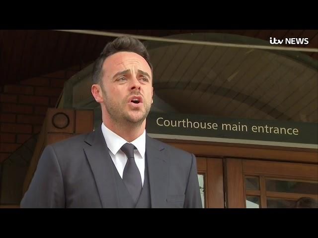 Ant McPartlin apologises after driving more than twice the legal alcohol limit | ITV News