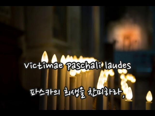 검은사제들 ost - Victimae Paschali Laudes [가사번역/한글/자막]