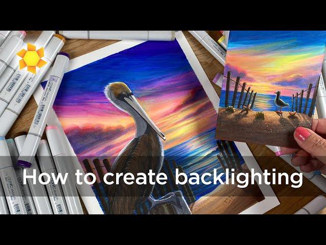 Pelican study: how to create backlighting (and new Island Time class)