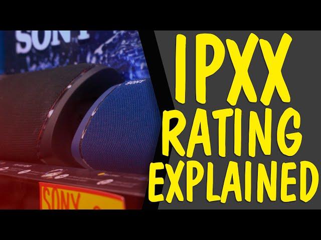 IP Rating explained - What does it mean?