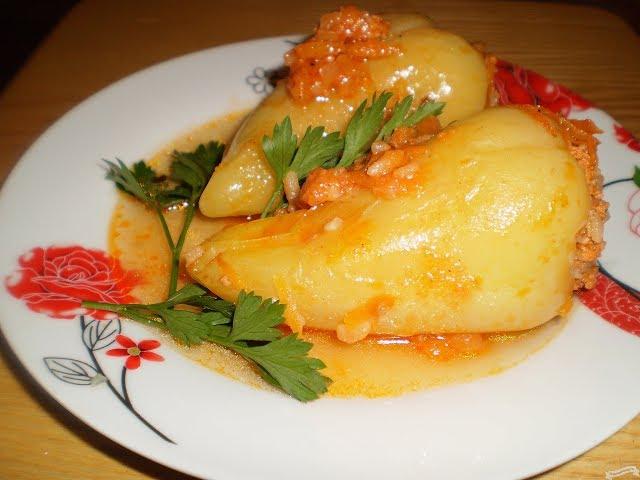 Фаршированный перец - легко и вкусно