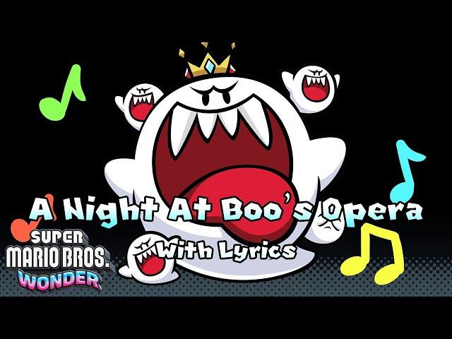 A Night at Boo's Opera WITH LYRICS - Super Mario Bros. Wonder Cover