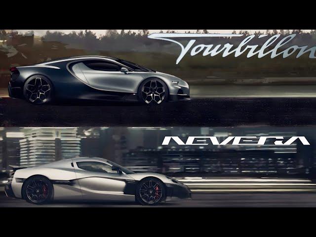 V16 Bugatti Tourbillon VS. Rimac Nevera 0-400 KM/H