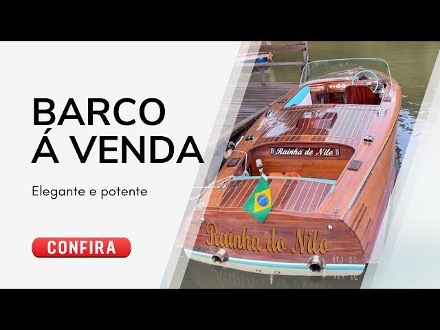 Lancha Runabout nova à venda? confira