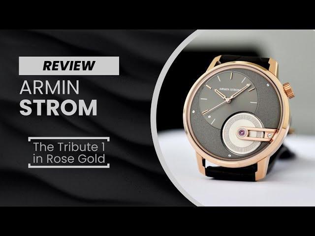 REVIEW: The Tribute 1 in Gold is Armin Strom's Modern Vision of a Dress Watch