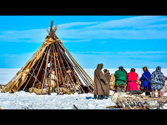 How life is arranged in the Zyryan choum. Dwelling of indigenous peoples and nomads of the North