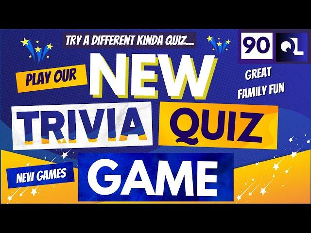 Brand New Trivia Quiz Game. Great Family Fun. Exciting New Games For Youtube.
