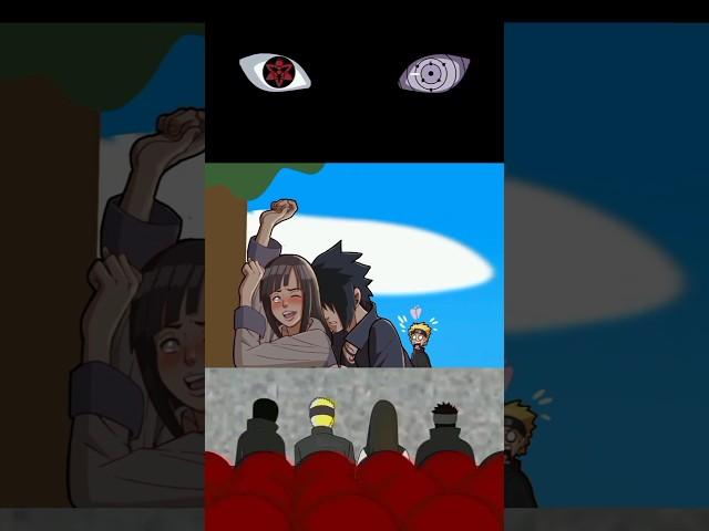 Naruto squad react on Sasuke x Hinata #naruto #anime #reaction #animation #viral #shortsfeed #short