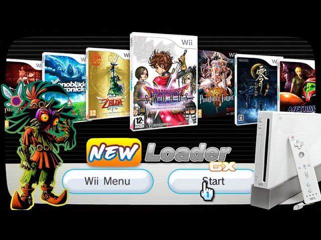 New Loader GX + Wii B4ckup Manager 2024