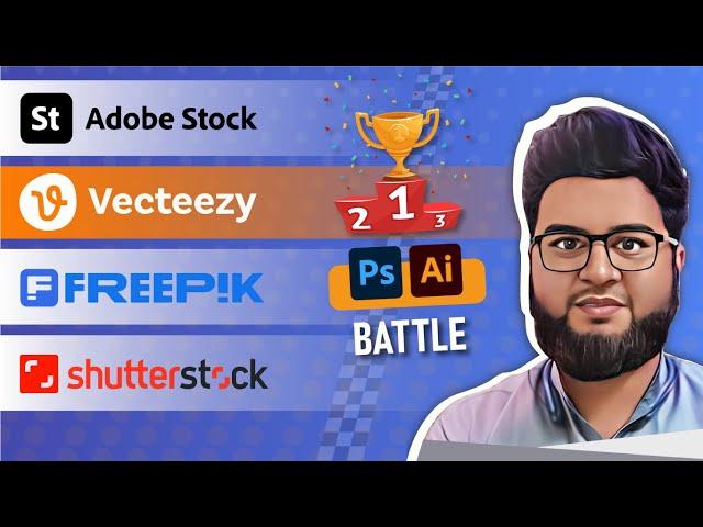 Shutterstock vs Adobe Stock vs Freepik vs Vecteezy | Best Stock Image Platform in 2024?