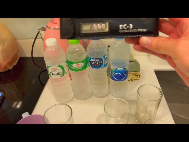 Testing Bottled Water in Bangkok, Thailand | Don't Drink the Tap Water!