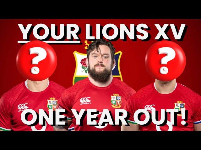 BRITISH & IRISH LIONS 2025 TEAM PREDICTED BY VIEWERS | Vote Results!