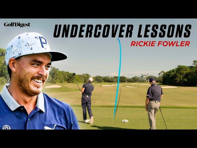 Inside A Rickie Fowler-Butch Harmon Range Session | Undercover Lessons | Golf Digest