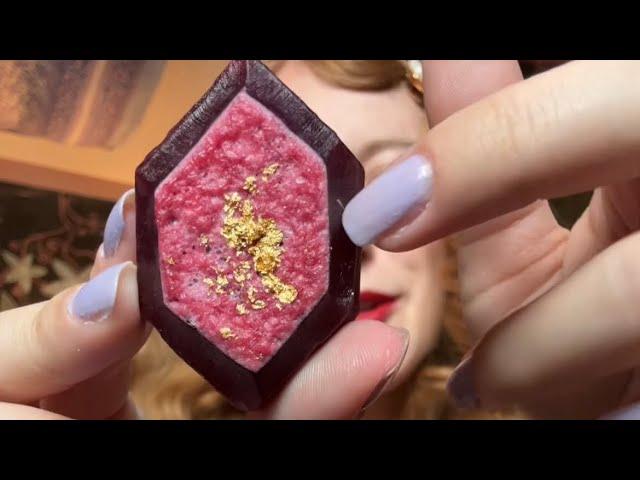 Tasting Edible Crystals!  Wishing Star Box  from Misaky Tokyo (ASMR taste test)