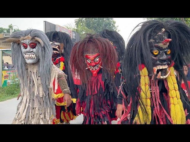 Seruu !! BARONGAN GALAK KONVOI TURUN JALAN - Arak Arakan Barongan Blora